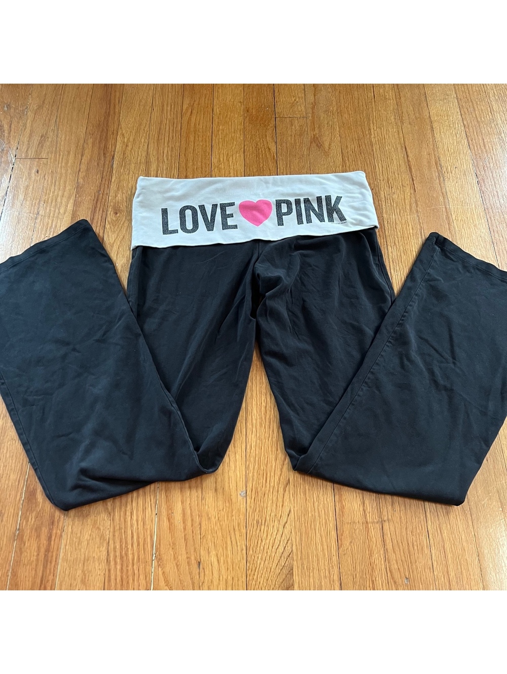 Vintage y2k VS PINK fold over leggings
